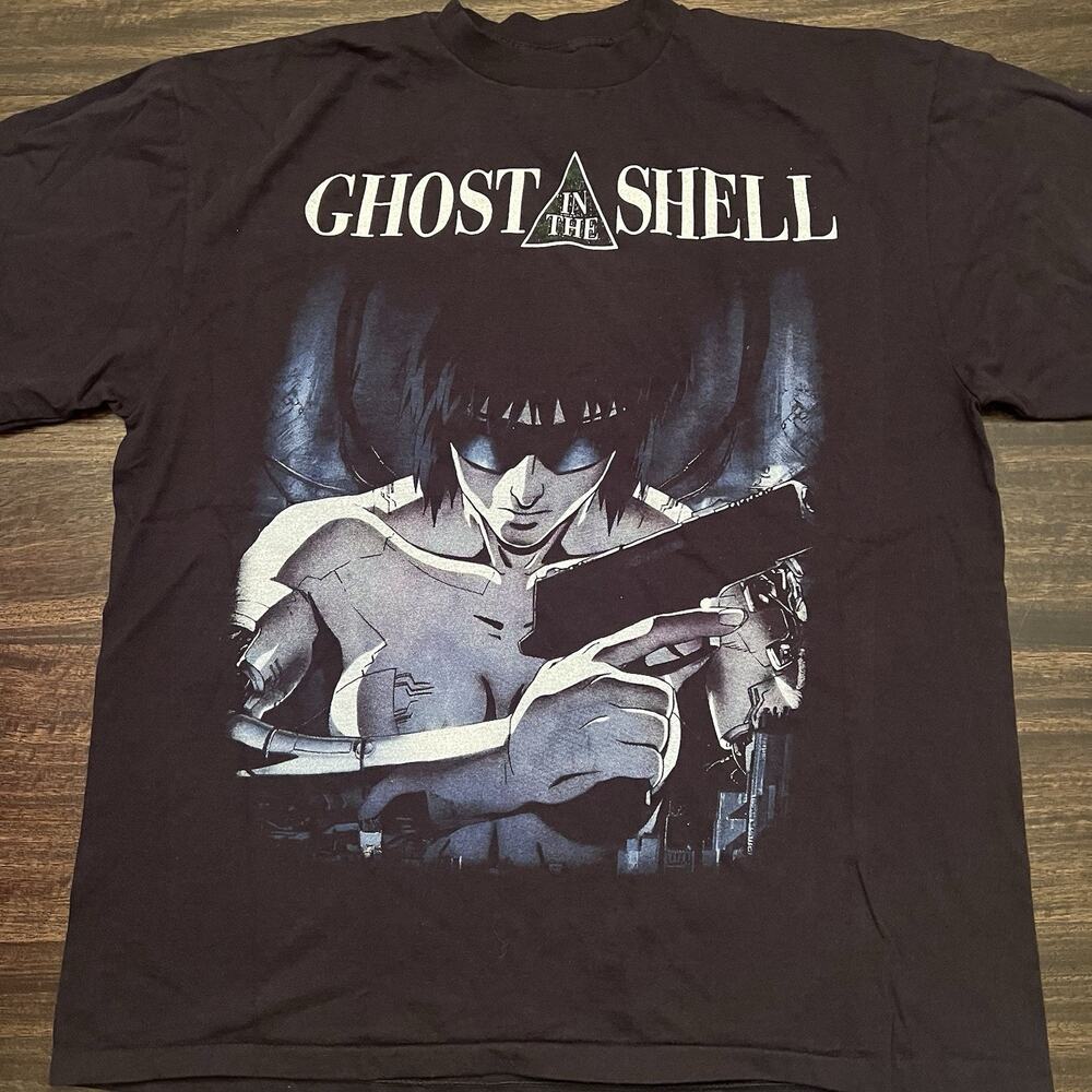 St Saint Michael Ghost in the Shell Anime game modern retro vintage style shirt